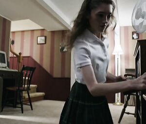 Natalia Dyer Hot - Yes, God, Yes (2017) Short movie