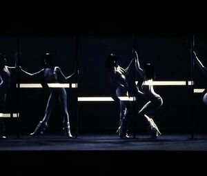 Nude girl art - Christian Louboutin & Mia Martina - Fire