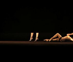 Nude girl art - Christian Louboutin & Mia Martina - Fire