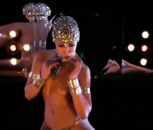 Nude girl art - Christian Louboutin & Mia Martina - Fire