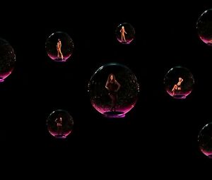 Nude girl art - Christian Louboutin & Mia Martina - Fire