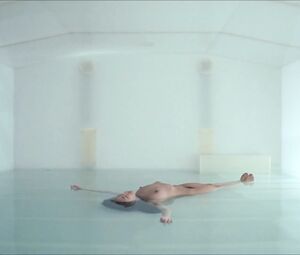 Naked Girl - Asian Art Performance