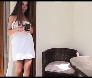 Naked Body in The Beach