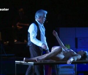 Naked on Stage - Dafne Maria Fiedler - Full Nude