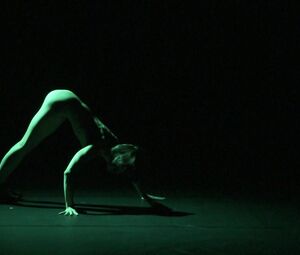 Naked on Stage -Isabelle Rigat - The Moebius Strip