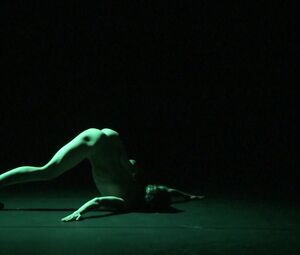 Naked on Stage -Isabelle Rigat - The Moebius Strip