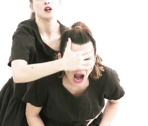 Naked on Stage Performance - Alice Raffaelli