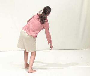 Naked on Stage Performance - Florencia Vecino - Dance Territories - 2017