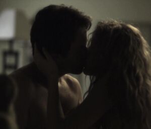 Rachelle Lefevre nude scene -  The Caller (2011)