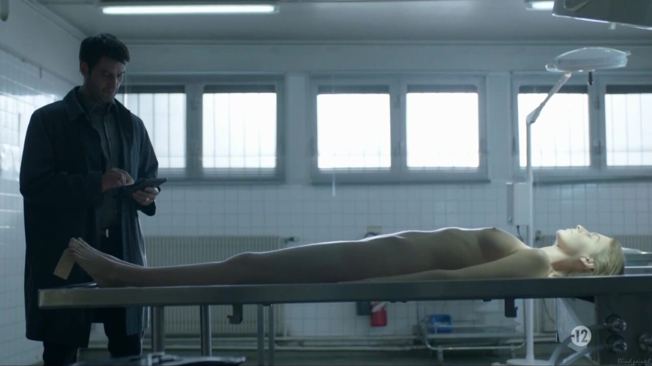 Naked morgue scenes