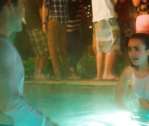 Lily Collins hot - Love, Rosie (2014)
