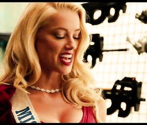 Celebrity Amber Heard Sexy - Machete Kills (2013)