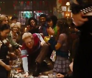 Naked Rosario Dawson, Idina Menzel Sexy - Rent (2005)