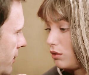 Naked Jane Birkin Nude - Le Mouton Enrage (1974)