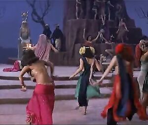 Naked Gina Lollobrigida Sexy - Solomon and Sheba (1959)