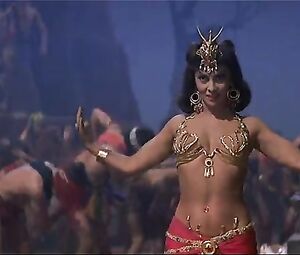 Naked Gina Lollobrigida Sexy - Solomon and Sheba (1959)