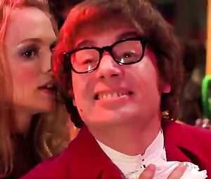 Naked Gia Carides, Heather Graham Sexy - Austin Powers_ The Spy Who Shagged Me (1999)