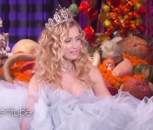 Hot scene Beth Behrs Sexy - The Wickedly Fun - The Ellen DeGeneres Show 2016