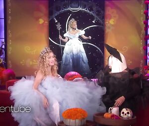 Hot scene Beth Behrs Sexy - The Wickedly Fun - The Ellen DeGeneres Show 2016