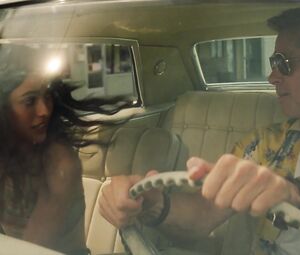 Sexy Dakota Fanning, Margaret Qualley naked- Once Upon A Time In Hollywood (2019)
