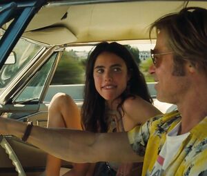 Sexy Dakota Fanning, Margaret Qualley naked- Once Upon A Time In Hollywood (2019)
