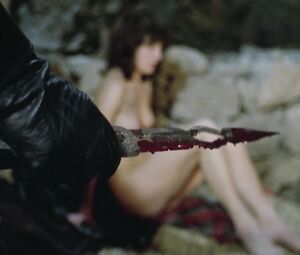 Sexy Danila Trebbi,  Antiniska Nemour,  Stefania D'Amario  in classic sex movie La sorella di Ursula (1978)