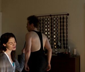 Sexy Olivia Wilde, Michelle Monaghan nude - Better Living Through Chemistry (2014)