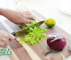 FamilyStrokes - Big Ass Latina Milf Twerks On Her Stepson's Dick