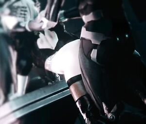 Classic sex scene Orc Licking Legs