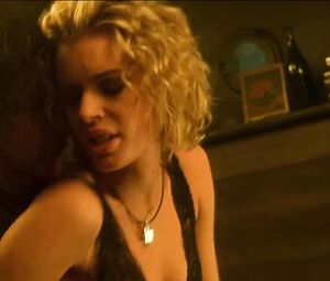 Classic Strip Video - Rebecca Romijn nude - Femme Fatale (2002)