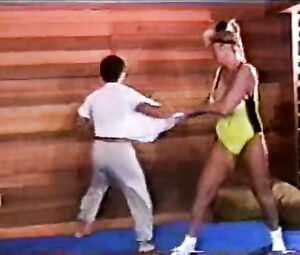 Classic sex scene Bunny Glamazon Wrestling