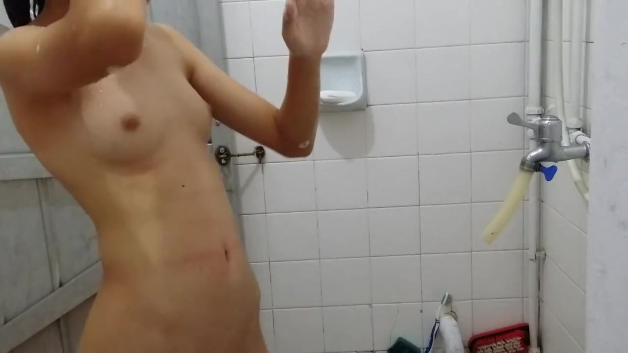 Sister in the shower nude