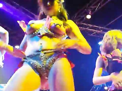 Sex on stage in japan