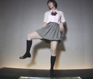 Naked On Stage Video Japanese Schoolgirl Strip and Dance on the Stage