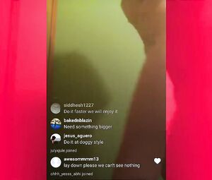 Naked on Stage INSTAGRAM LIVE 19 Year old Slut Masturbating and Performing for Followers