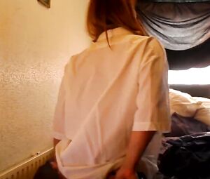 Naked on Stage Tabbyanne Performing a Sexy Striptease (me)