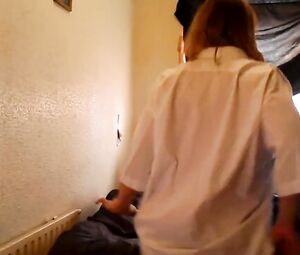 Naked on Stage Tabbyanne Performing a Sexy Striptease (me)