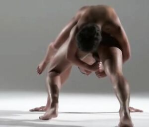 Naked on Stage Dance Performance