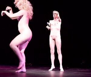 Naked on Stage VIBF Performance Art