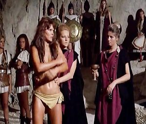 Classic Topless Female Wrestling - Movie Scene
