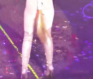 Miley Cyrus nude - Topless BDSM on Stage