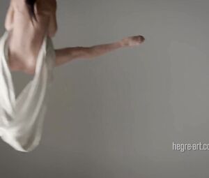 Acrobatic Naked Art Yoga