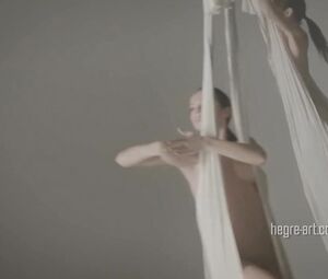 Acrobatic Naked Art Yoga