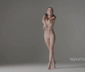 Acrobatic Naked Art Yoga