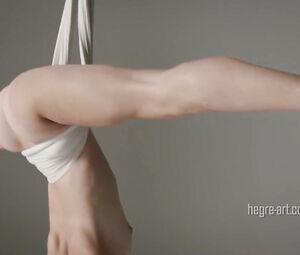 Acrobatic Naked Art Yoga