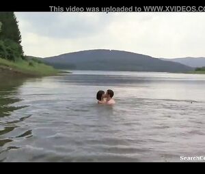 Horror-movie Lake Placid explicit sex scenes and Roxanne Pallett being carnal by lake