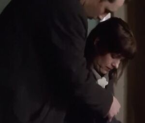 Boy falls in love with actress and humps her in several sex moments from feature movie