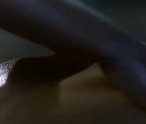 Debra K Beatty bails on massage and gives cunnilingus in Cyberella: Forbidden Passions