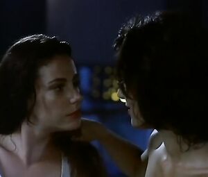 Debra K Beatty bails on massage and gives cunnilingus in Cyberella: Forbidden Passions