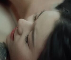Asian looks happy being scored by tits lover in Korean film Busty Girlfriend (2019)